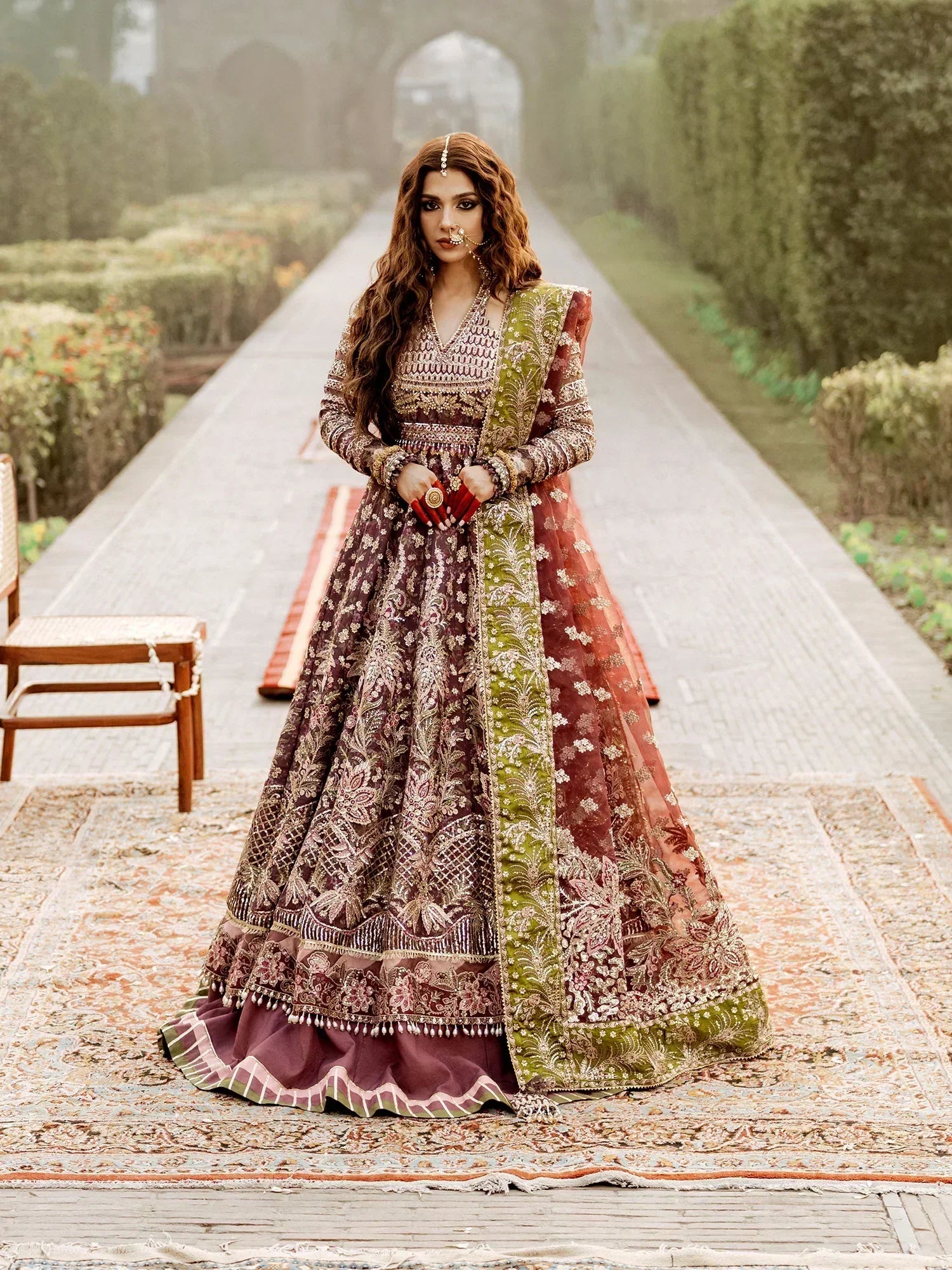Maryam Hussain | Gulaab Wedding Formals 24 | Ronak - by - Libasekhas UK - Registered Vendor of : Maryam Hussain - 100% Original Designer Dresss