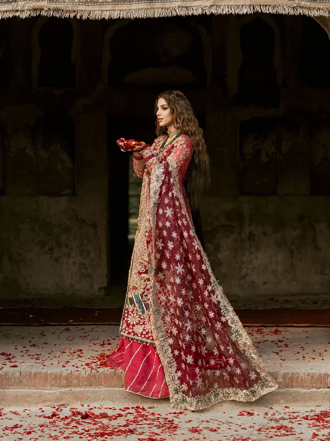 Maryam Hussain | Gulaab Wedding Formals 24 | Ishq - by - Libasekhas UK - Registered Vendor of : Maryam Hussain - 100% Original Designer Dresss