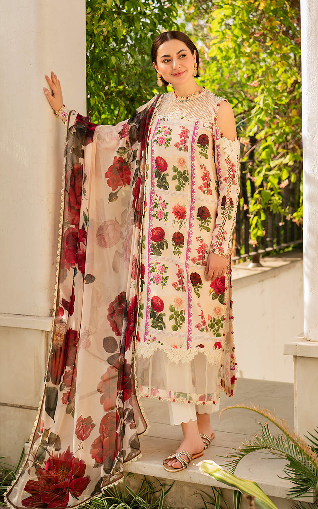 Asifa and Nabeel | Meraki Summer Vol 2 | Gulabo MK-09 - by - Libasekhas UK - Registered Vendor of : Asifa and Nabeel - 100% Original Designer Dresss
