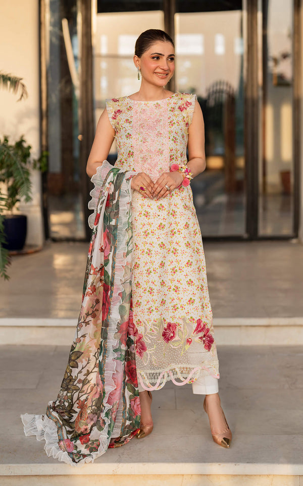 Asifa and Nabeel | Meraki Summer Vol 2 | Gulnar MK-15 - by - Libasekhas UK - Registered Vendor of : Asifa and Nabeel - 100% Original Designer Dresss