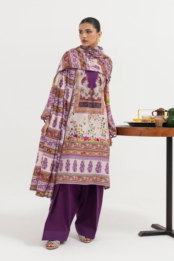 Sana Safinaz | Mahay Winter 25 | H255-001B-3CY - by Libasekhas UK - Registered Vendor of : Sana Safinaz - 100% Original Designer Dress