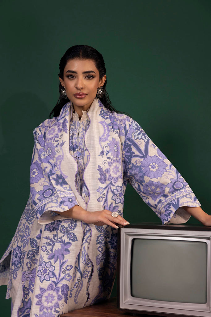 Sana Safinaz | Mahay Winter 25 | H255-002A-2BQ - by Libasekhas UK - Registered Vendor of : Sana Safinaz - 100% Original Designer Dress