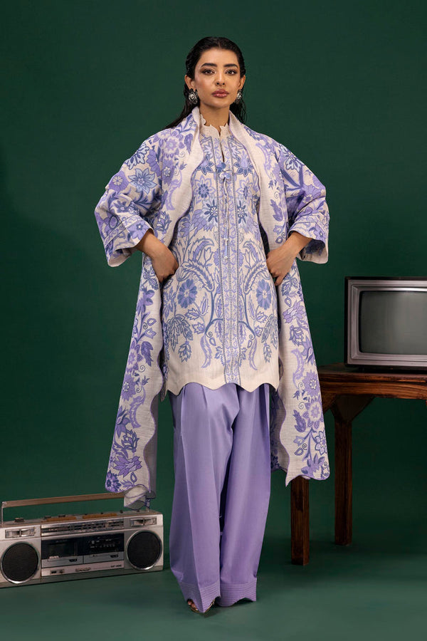 Sana Safinaz | Mahay Winter 25 | H255-002A-2BQ - by Libasekhas UK - Registered Vendor of : Sana Safinaz - 100% Original Designer Dress