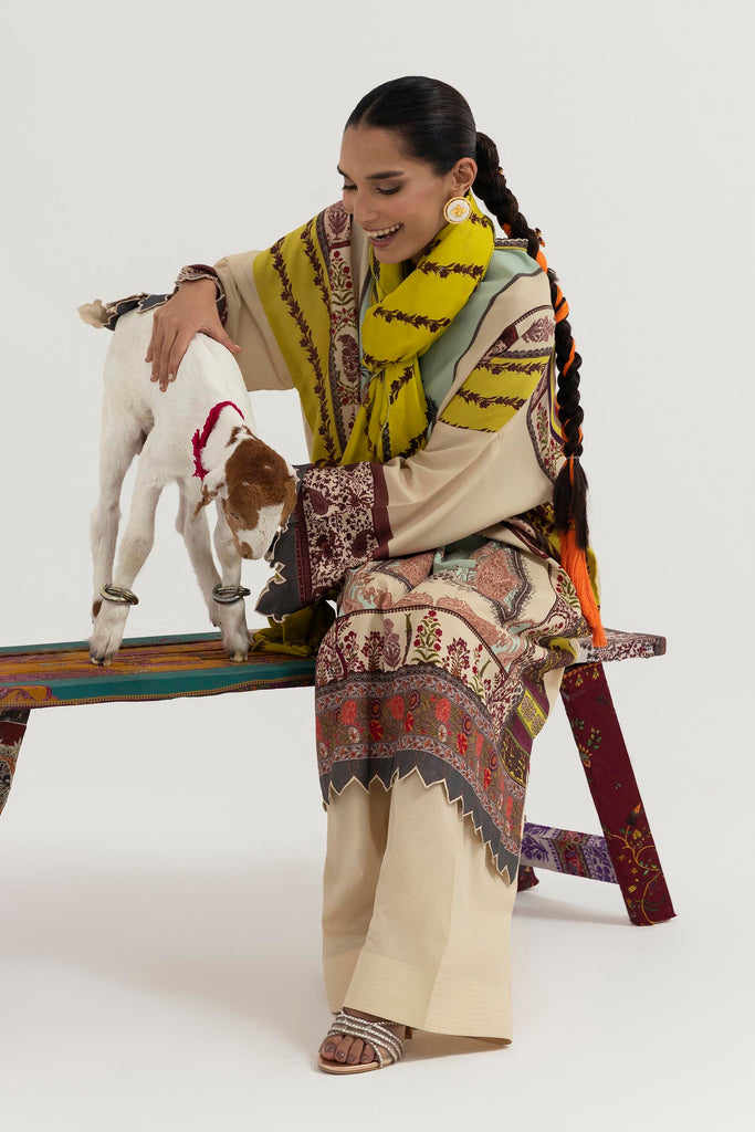 Sana Safinaz | Mahay Winter 25 | H255-007A-2DA - by Libasekhas UK - Registered Vendor of : Sana Safinaz - 100% Original Designer Dress