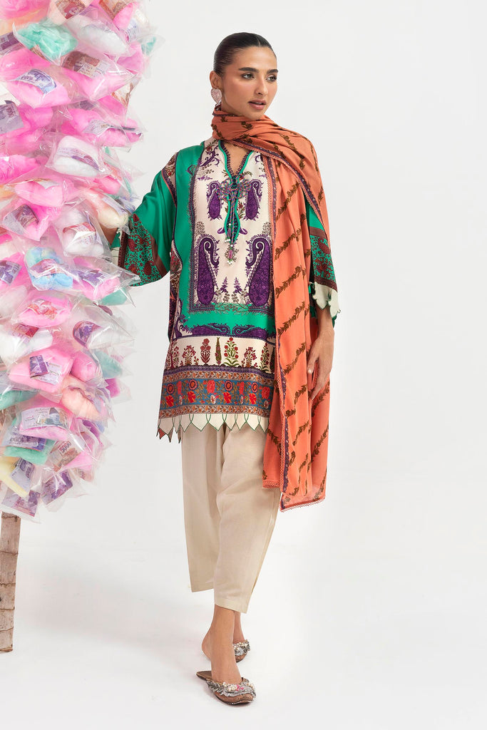 Sana Safinaz | Mahay Winter 25 | H255-007B-2DA - by Libasekhas UK - Registered Vendor of : Sana Safinaz - 100% Original Designer Dress