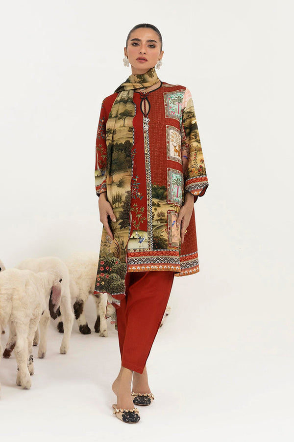 Sana Safinaz | Mahay Winter 25 | H255-009A-2DA - by Libasekhas UK - Registered Vendor of : Sana Safinaz - 100% Original Designer Dress