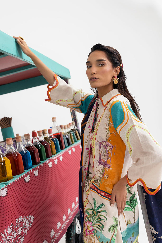 Sana Safinaz | Mahay Winter 25 | H255-010A-2Q - by Libasekhas UK - Registered Vendor of : Sana Safinaz - 100% Original Designer Dress