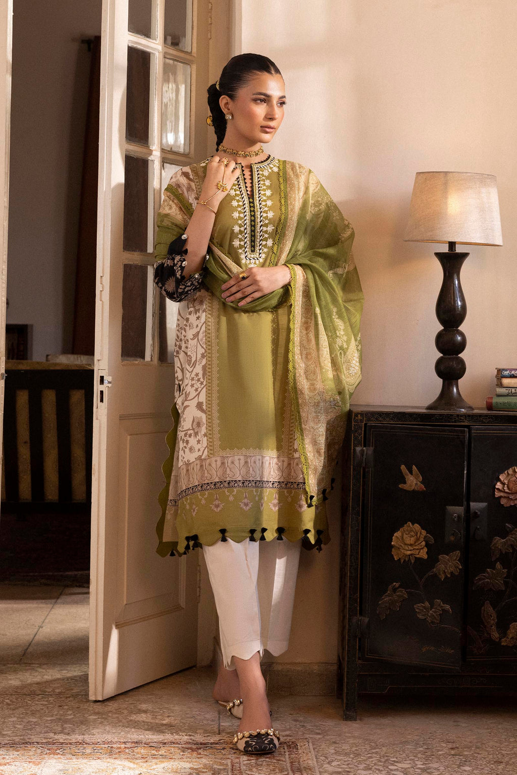 Sana Safinaz | Mahay Summer 26 | H263-001B-2BG - by Libasekhas UK - Registered Vendor of : Sana Safinaz - 100% Original Designer Dress