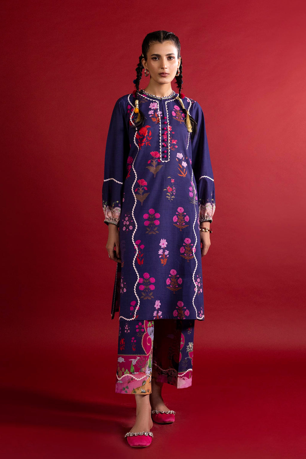 Sana Safinaz | Mahay Summer 26 | H263-003A-2AC - by Libasekhas UK - Registered Vendor of : Sana Safinaz - 100% Original Designer Dress