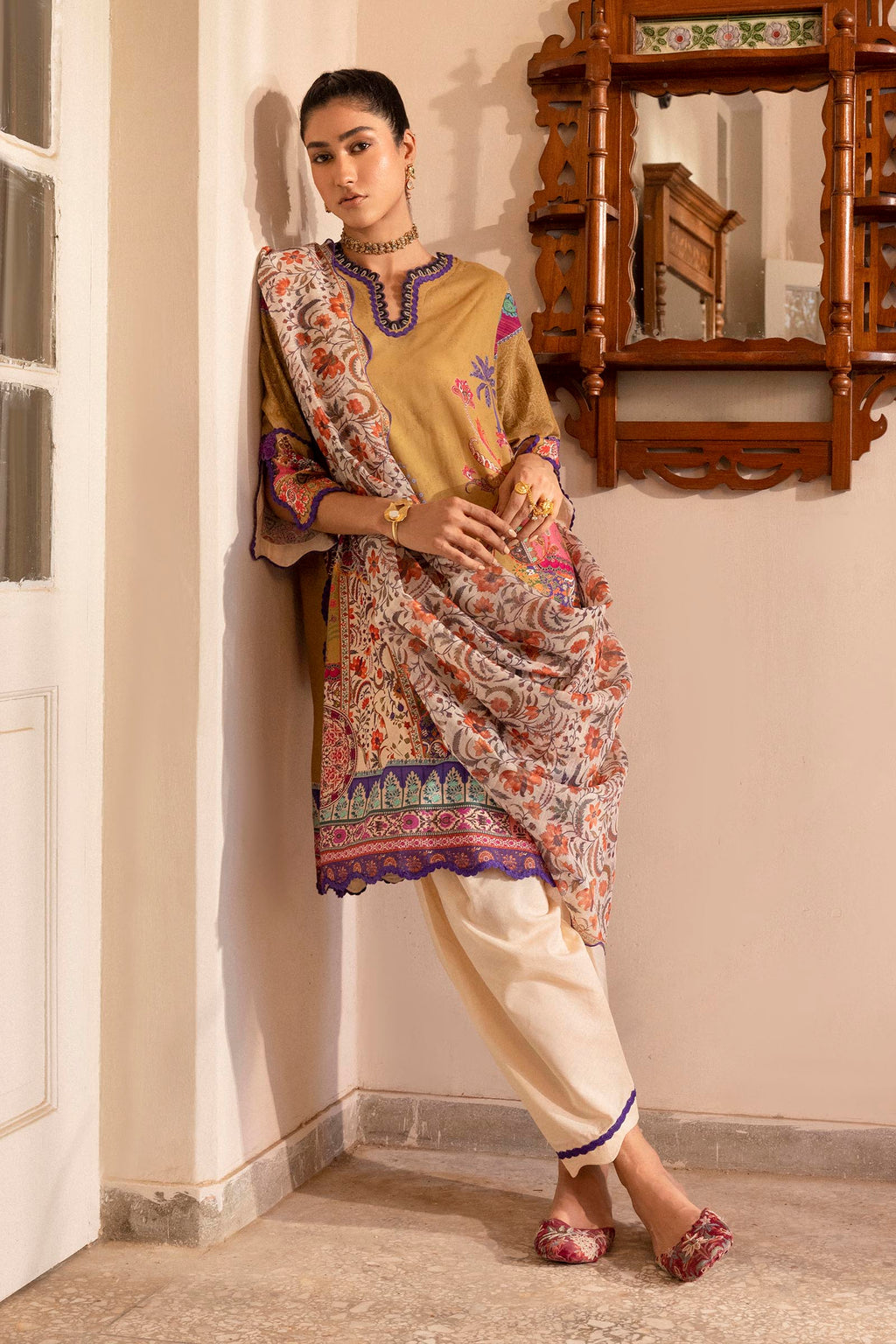 Sana Safinaz | Mahay Summer 26 | H263-004A-3CG - by Libasekhas UK - Registered Vendor of : Sana Safinaz - 100% Original Designer Dress