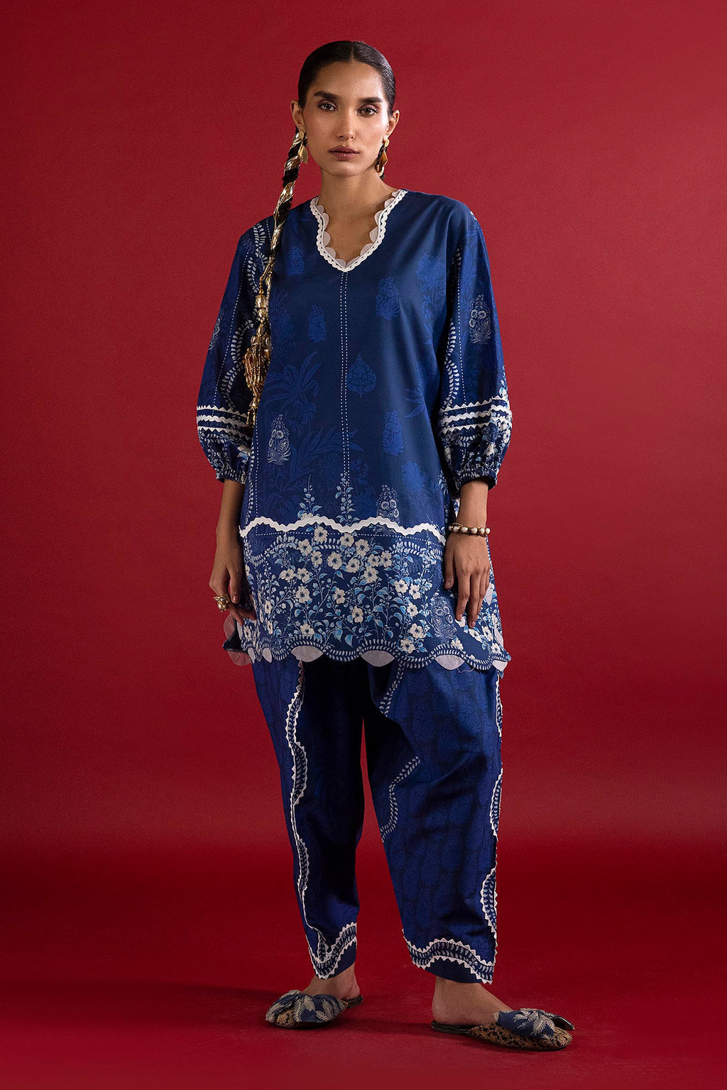 Sana Safinaz | Mahay Summer 26 | H263-011A-2C - by Libasekhas UK - Registered Vendor of : Sana Safinaz - 100% Original Designer Dress