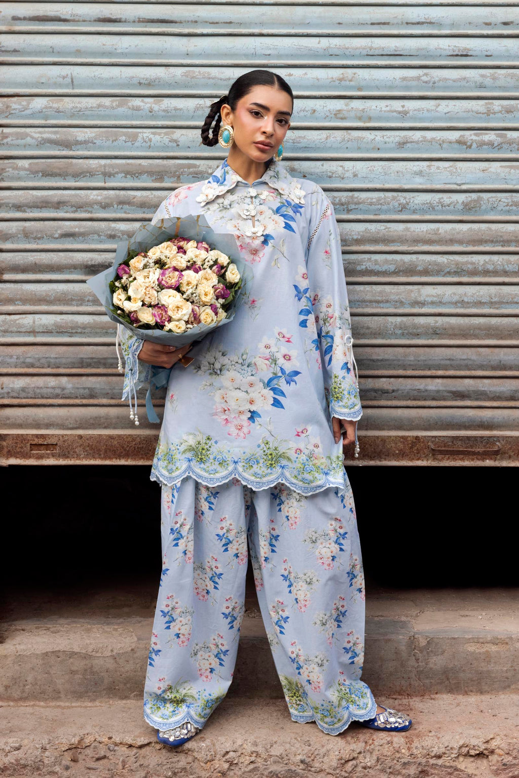 Sana Safinaz | Mahay Summer 26 | H264-001A-2C - by Libasekhas UK - Registered Vendor of : Sana Safinaz - 100% Original Designer Dress