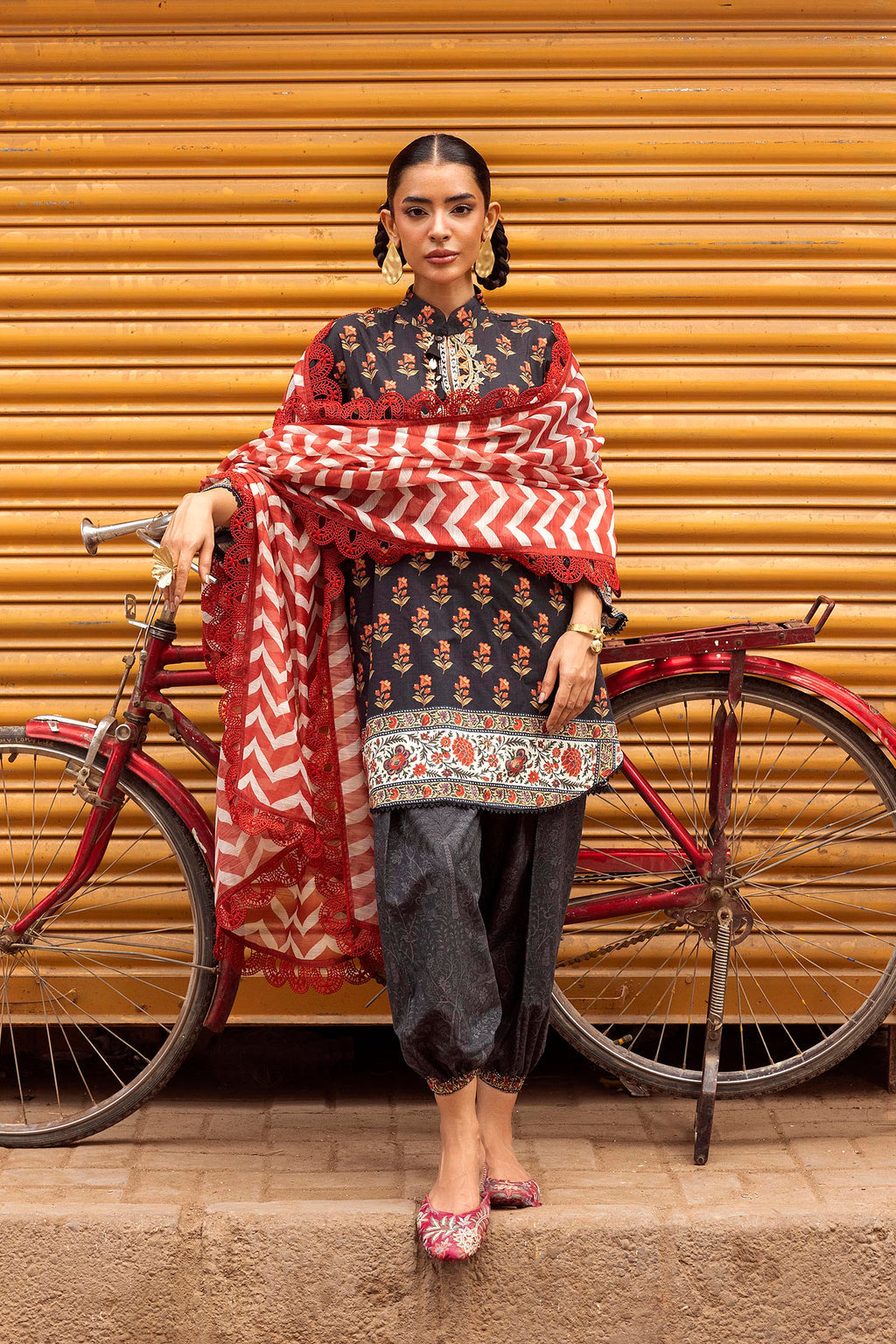 Sana Safinaz | Mahay Summer 26 | H264-002A-3CG - by Libasekhas UK - Registered Vendor of : Sana Safinaz - 100% Original Designer Dress
