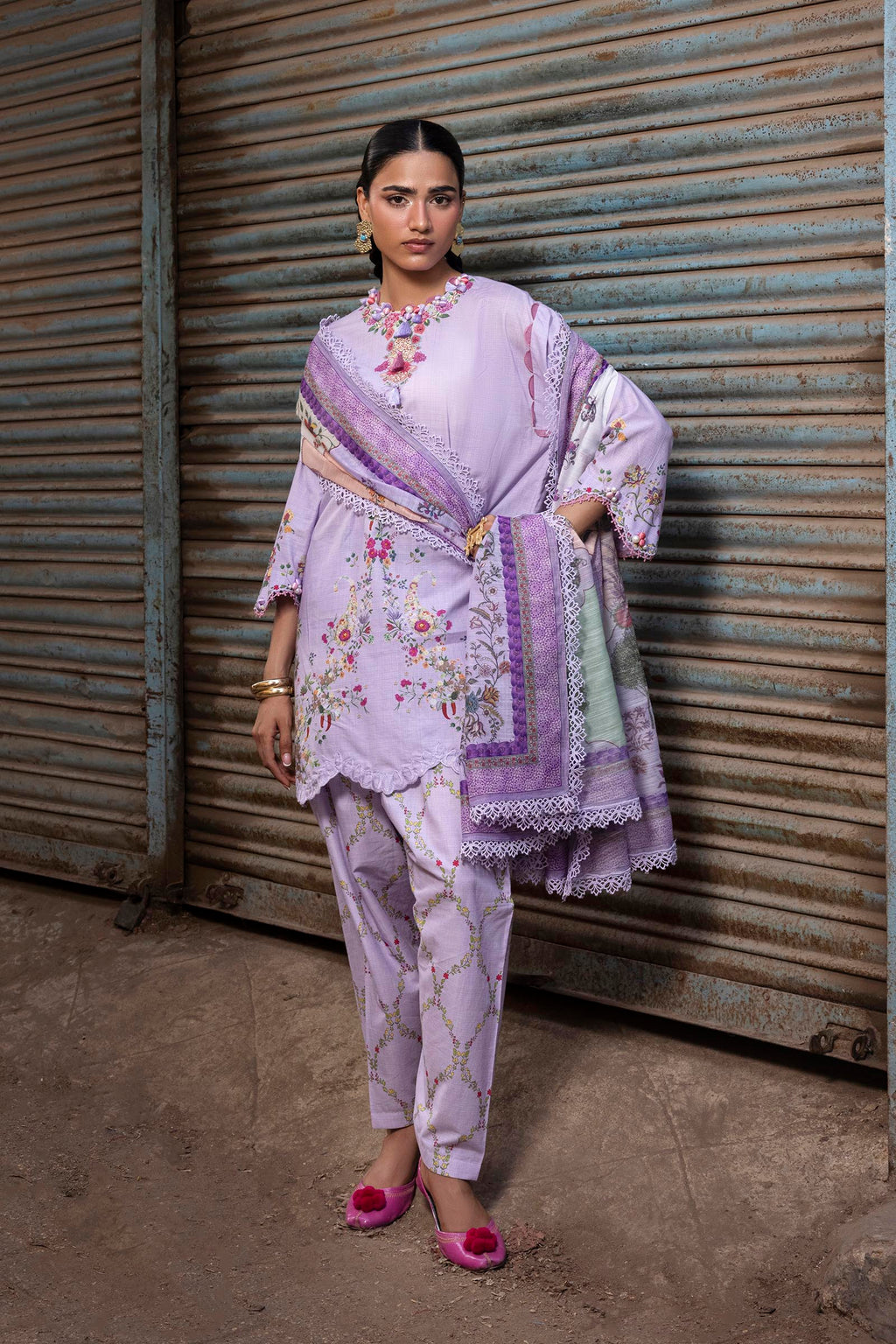 Sana Safinaz | Mahay Summer 26 | H264-009A-3CG - by Libasekhas UK - Registered Vendor of : Sana Safinaz - 100% Original Designer Dress
