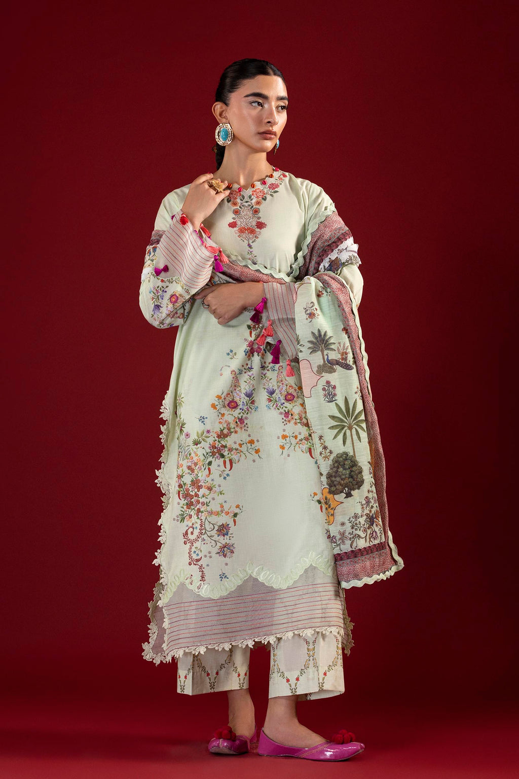 Sana Safinaz | Mahay Summer 26 | H264-009B-3CG - by Libasekhas UK - Registered Vendor of : Sana Safinaz - 100% Original Designer Dress