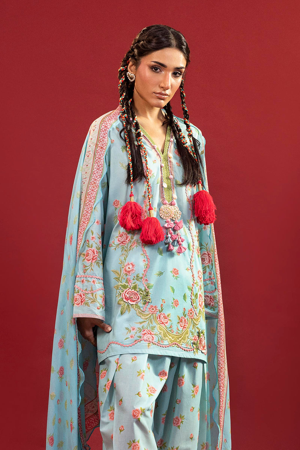 Sana Safinaz | Mahay Summer 26 |S-17 - by Libasekhas UK - Registered Vendor of : Sana Safinaz - 100% Original Designer Dress