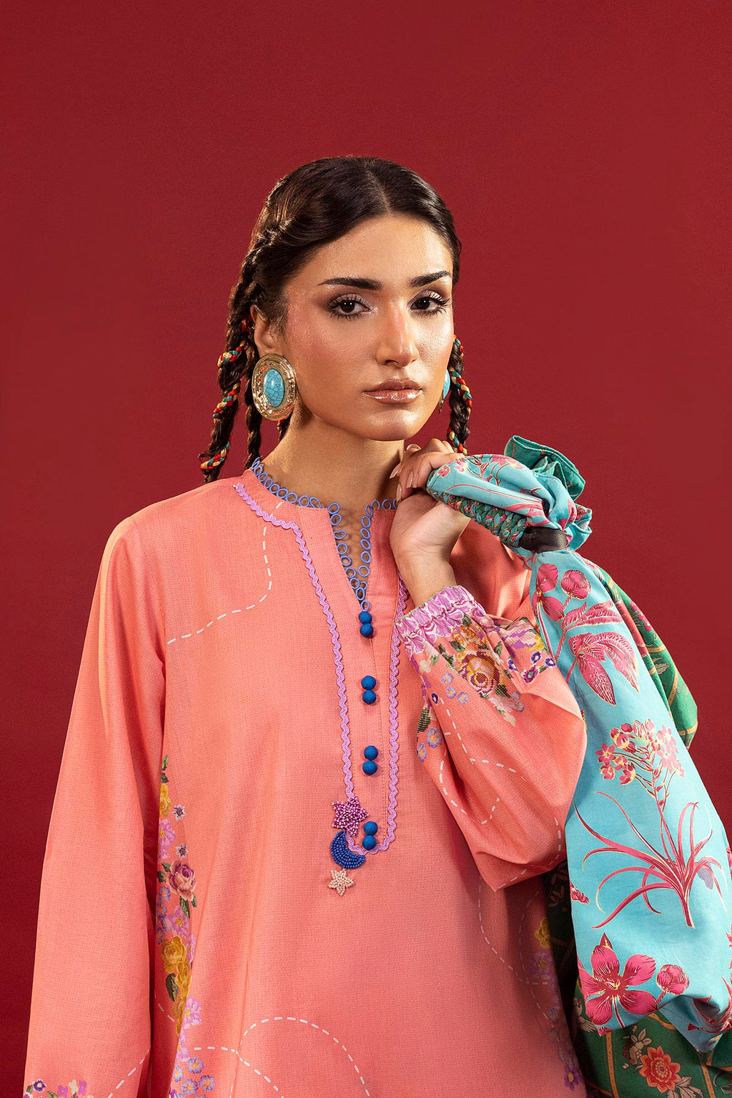 Sana Safinaz | Mahay Summer 26 |S-13 - by Libasekhas UK - Registered Vendor of : Sana Safinaz - 100% Original Designer Dress