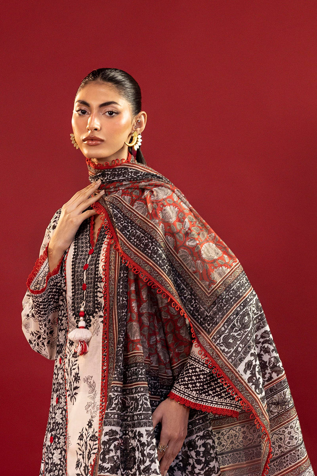 Sana Safinaz | Mahay Summer 26 |S-09 - by Libasekhas UK - Registered Vendor of : Sana Safinaz - 100% Original Designer Dress