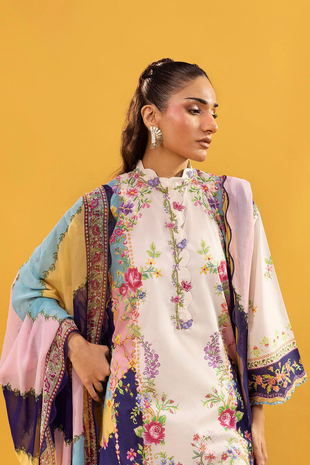 Sana Safinaz | Mahay Summer 26 |S-07 - by Libasekhas UK - Registered Vendor of : Sana Safinaz - 100% Original Designer Dress