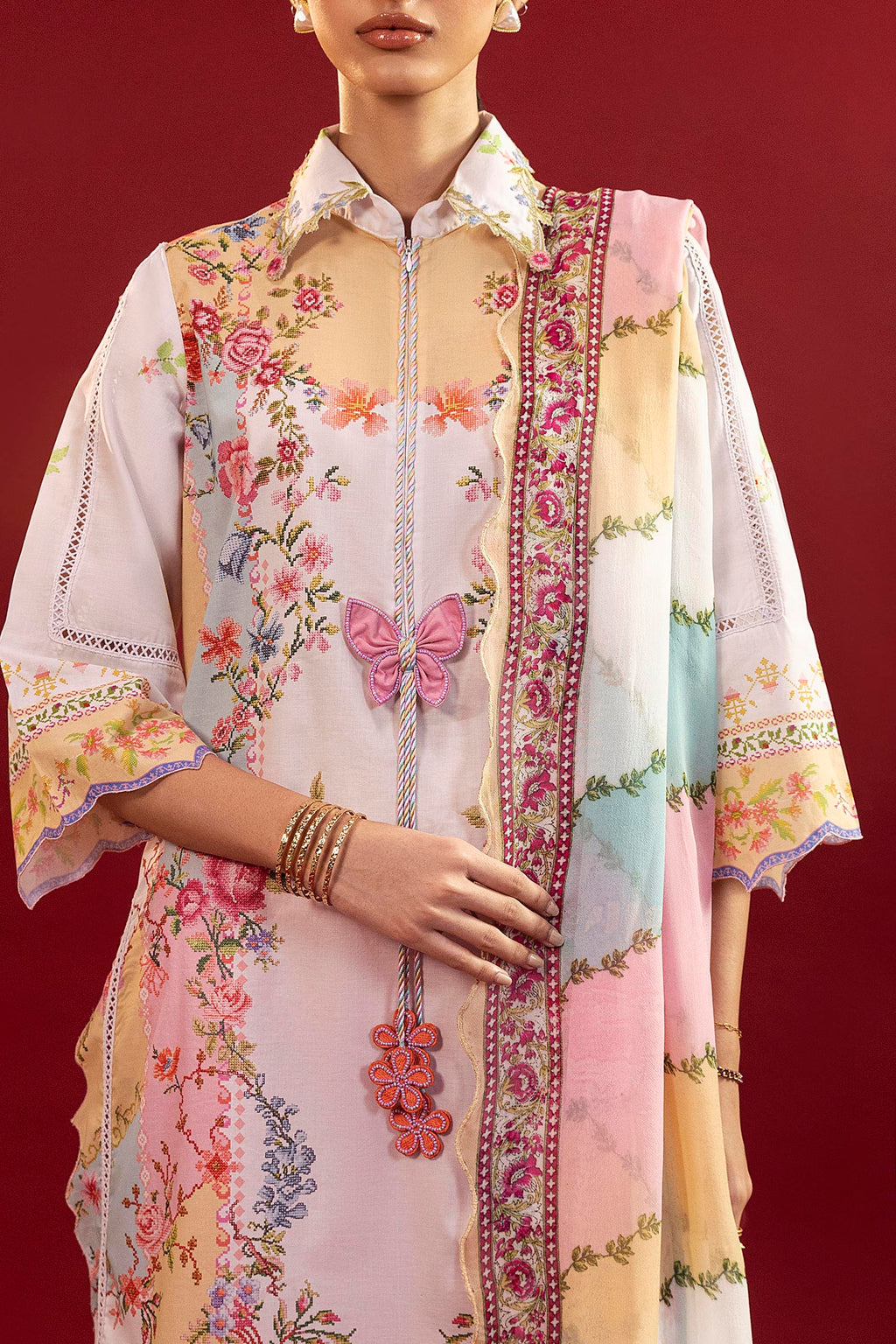 Sana Safinaz | Mahay Summer 26 |S-06 - by Libasekhas UK - Registered Vendor of : Sana Safinaz - 100% Original Designer Dress