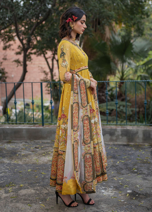 Ali Xeeshan | Chanda Luxury Pret | Amber - by - Libasekhas UK - Registered Vendor of : Ali Xeeshan - 100% Original Designer Dresss