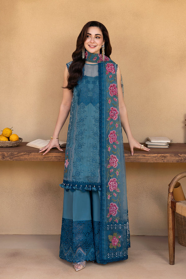 Saira Rizwan | Luxury Lawn 25 | ALMA-SRL25-12 - by - Libasekhas UK - Registered Vendor of : Saira Rizwan - 100% Original Designer Dresss