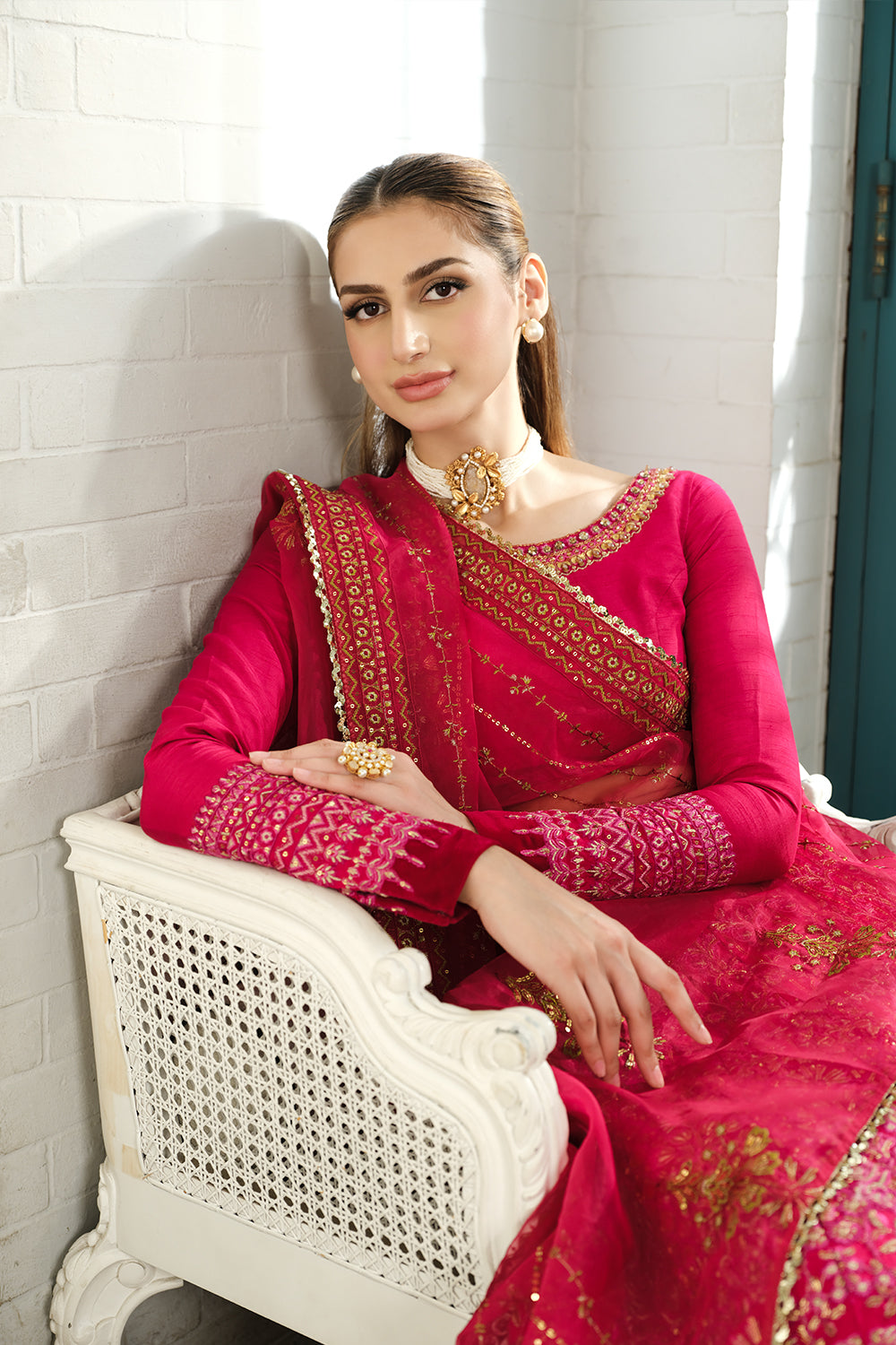 Saira Rizwan | Naqsh Festive | SRN24-04 Sharmas - by - Libasekhas UK - Registered Vendor of : Saira Rizwan - 100% Original Designer Dresss