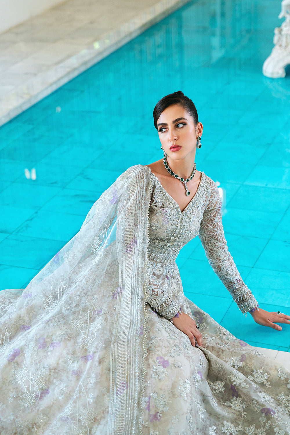 Saira Rizwan | Naqsh Festive | SRN24-01  Daphne - by - Libasekhas UK - Registered Vendor of : Saira Rizwan - 100% Original Designer Dresss