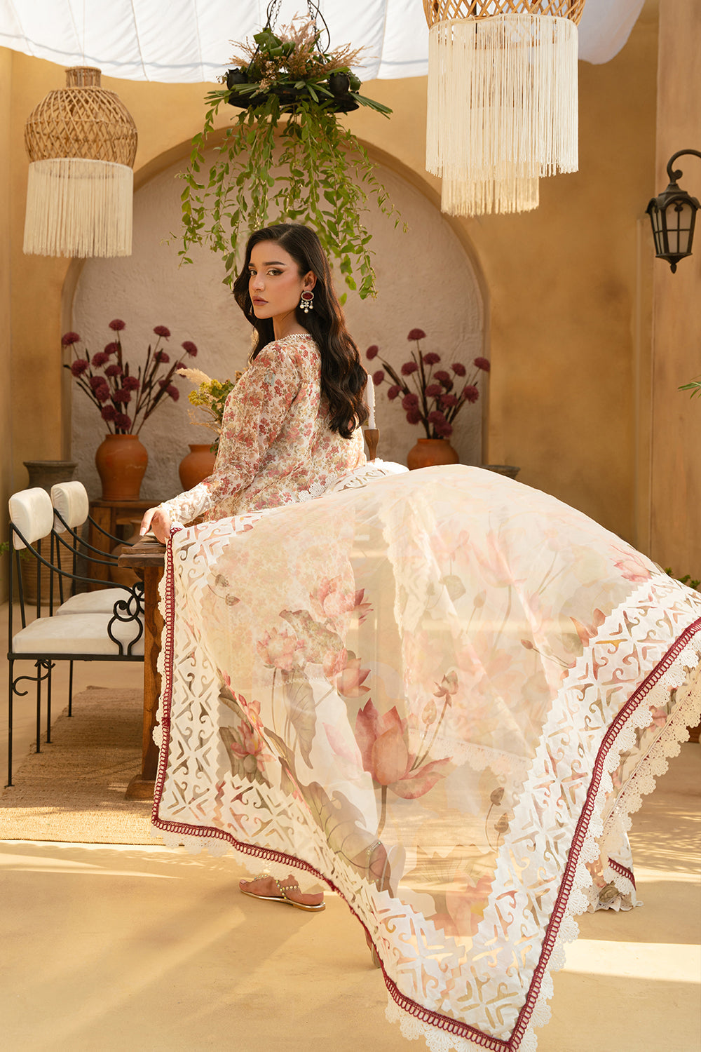 Saira Rizwan | Luxury Lawn 25 | MAYA-SRL25-06 - by - Libasekhas UK - Registered Vendor of : Saira Rizwan - 100% Original Designer Dresss