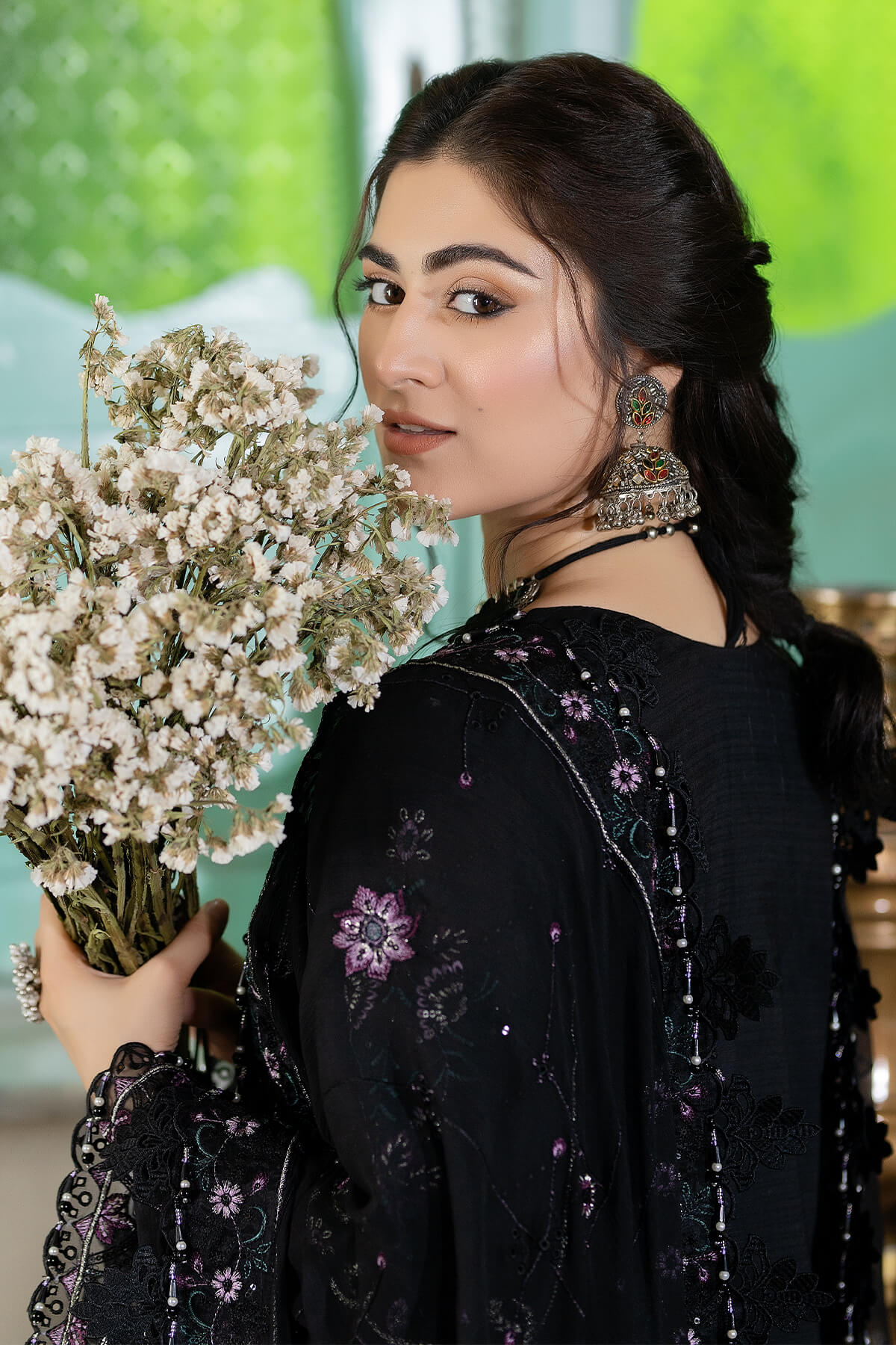 Raeesa Premium | Kimora Lawn Collection | Kimora | HL-12 Mina - by - Libasekhas UK - Registered Vendor of : Raeesa Premium - 100% Original Designer Dresss