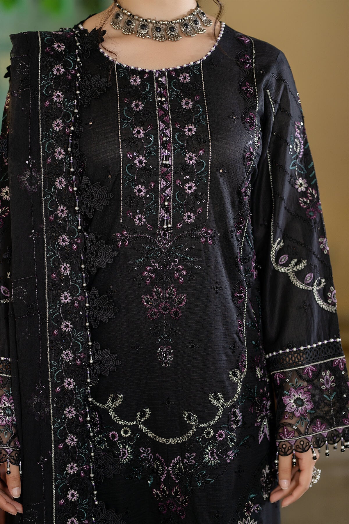 Raeesa Premium | Kimora Lawn Collection | Kimora | HL-12 Mina - by - Libasekhas UK - Registered Vendor of : Raeesa Premium - 100% Original Designer Dresss