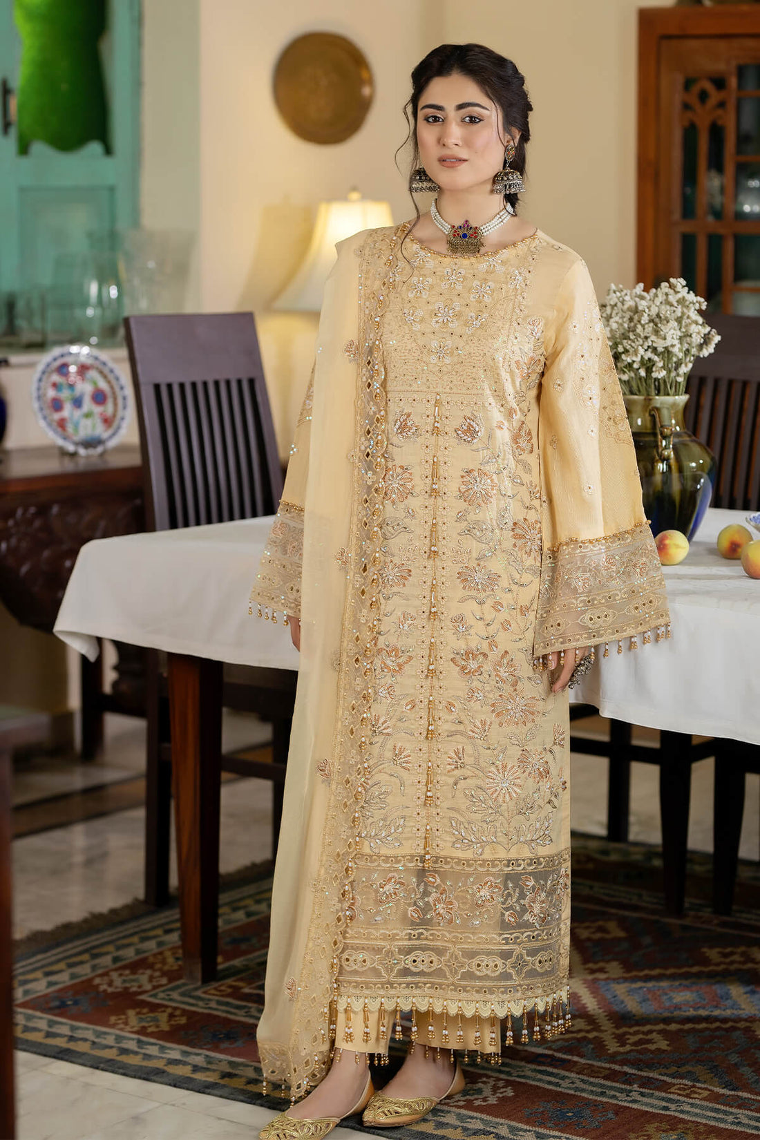 Raeesa Premium | Kimora Lawn Collection | Kimora | HL-13 Zainab - by - Libasekhas UK - Registered Vendor of : Raeesa Premium - 100% Original Designer Dresss