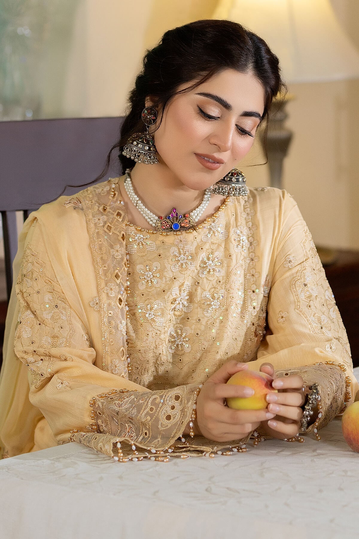 Raeesa Premium | Kimora Lawn Collection | Kimora | HL-13 Zainab - by - Libasekhas UK - Registered Vendor of : Raeesa Premium - 100% Original Designer Dresss