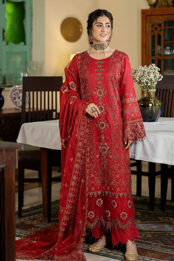 Raeesa Premium | Kimora Lawn Collection | Kimora | HL-14 Nora - by - Libasekhas UK - Registered Vendor of : Raeesa Premium - 100% Original Designer Dresss