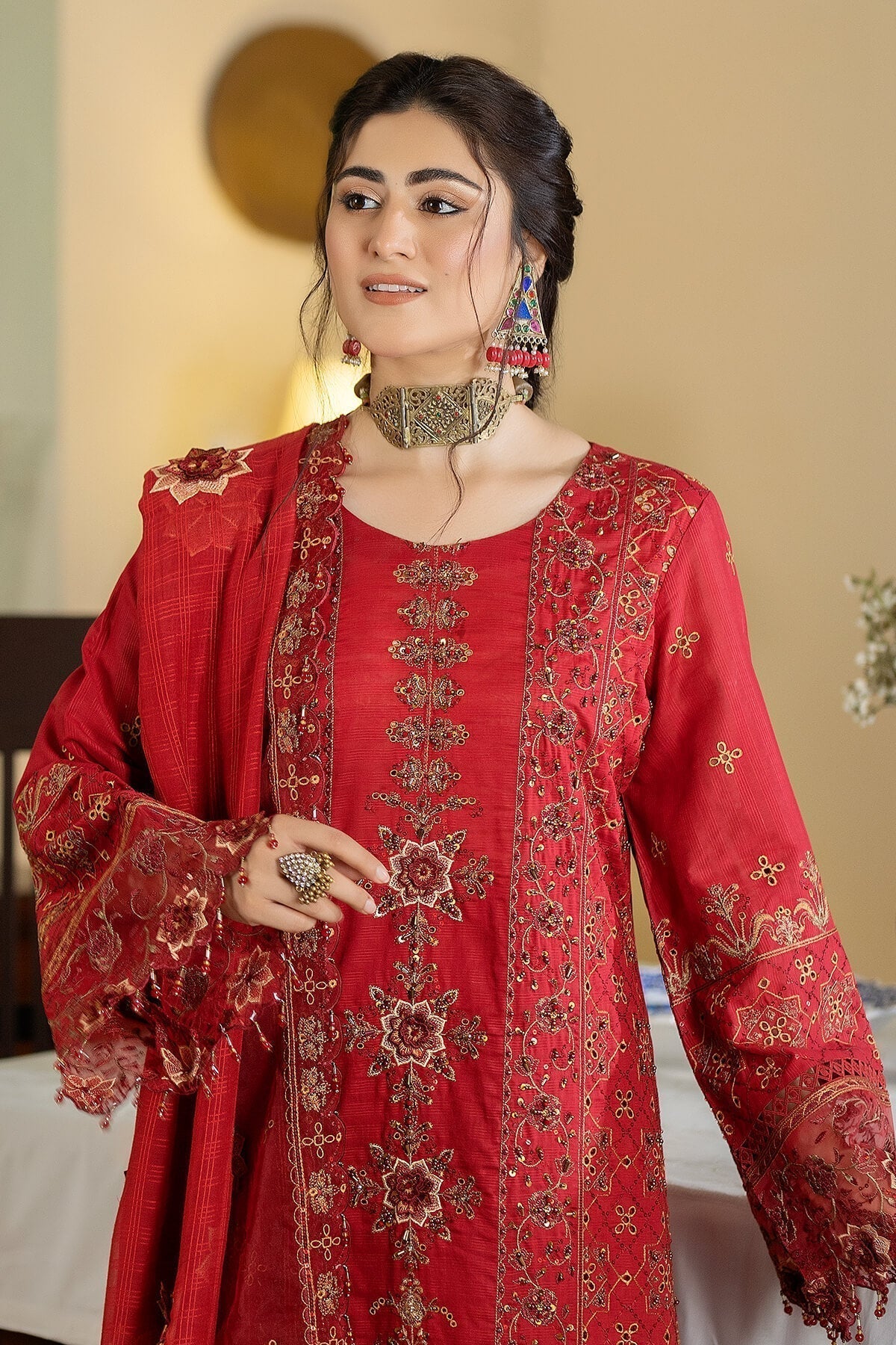 Raeesa Premium | Kimora Lawn Collection | Kimora | HL-14 Nora - by - Libasekhas UK - Registered Vendor of : Raeesa Premium - 100% Original Designer Dresss