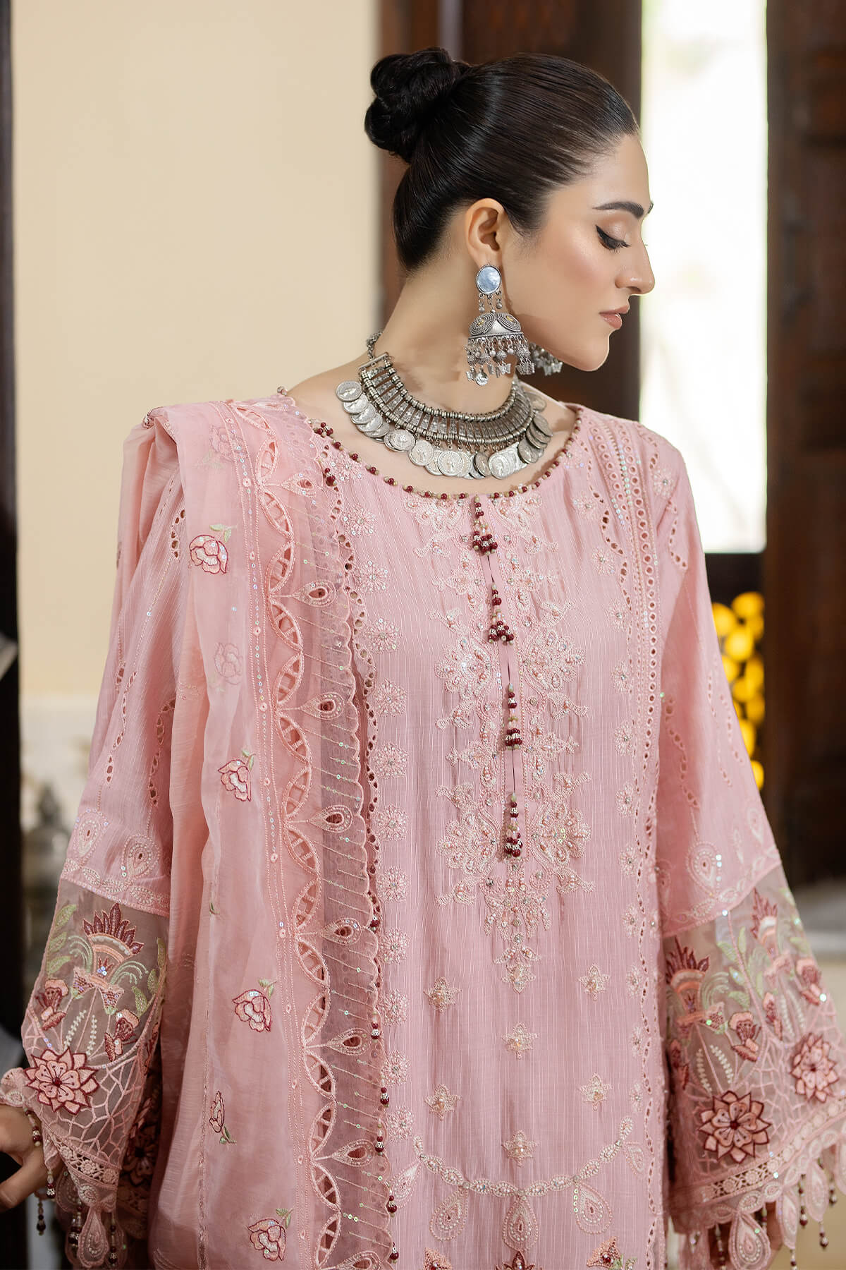 Raeesa Premium | Kimora Lawn Collection |  Kimora | HL-17 Irsa - by - Libasekhas UK - Registered Vendor of : Raeesa Premium - 100% Original Designer Dresss