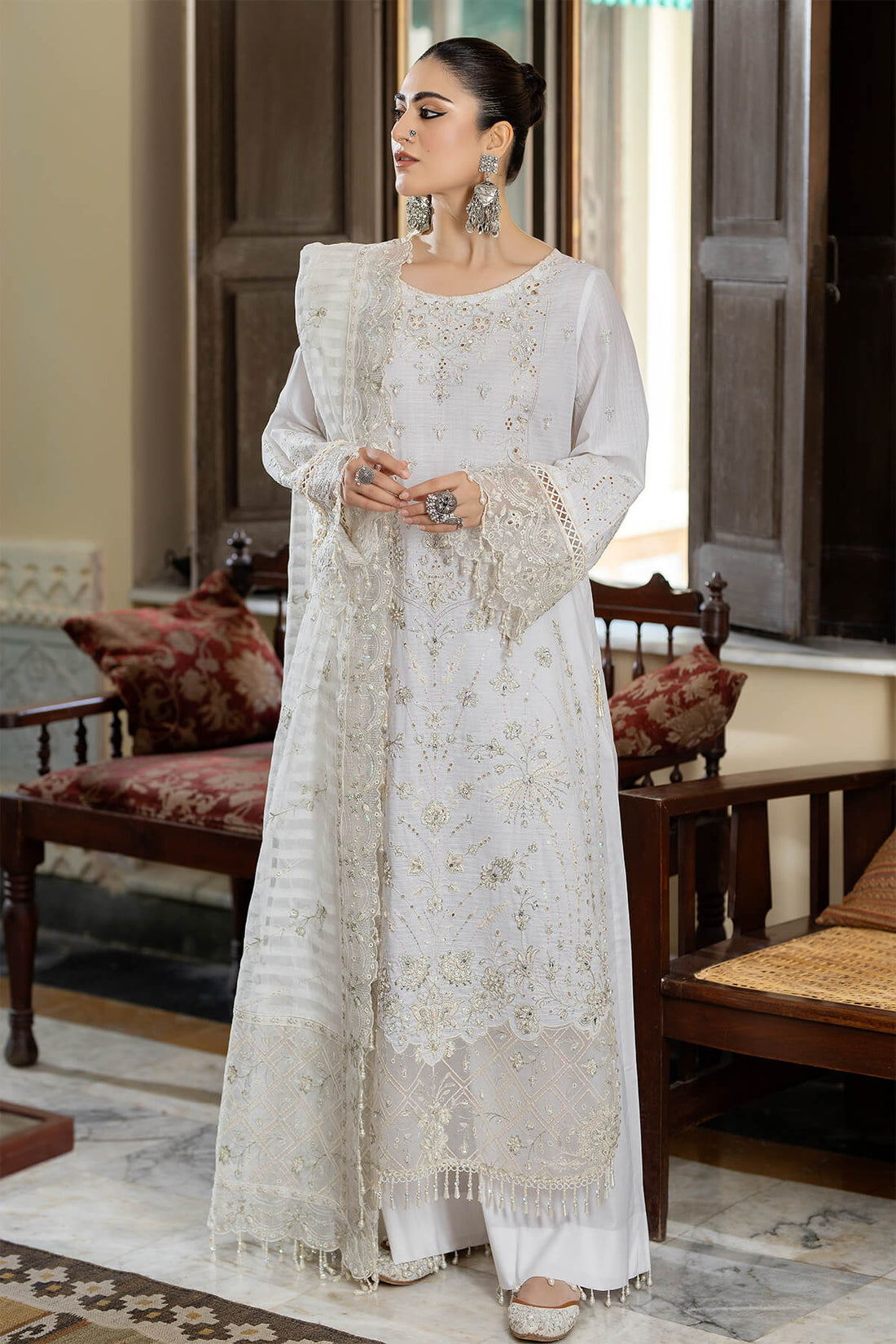 Raeesa Premium | Kimora Lawn Collection | Kimora | HL-18 Marwa - by - Libasekhas UK - Registered Vendor of : Raeesa Premium - 100% Original Designer Dresss