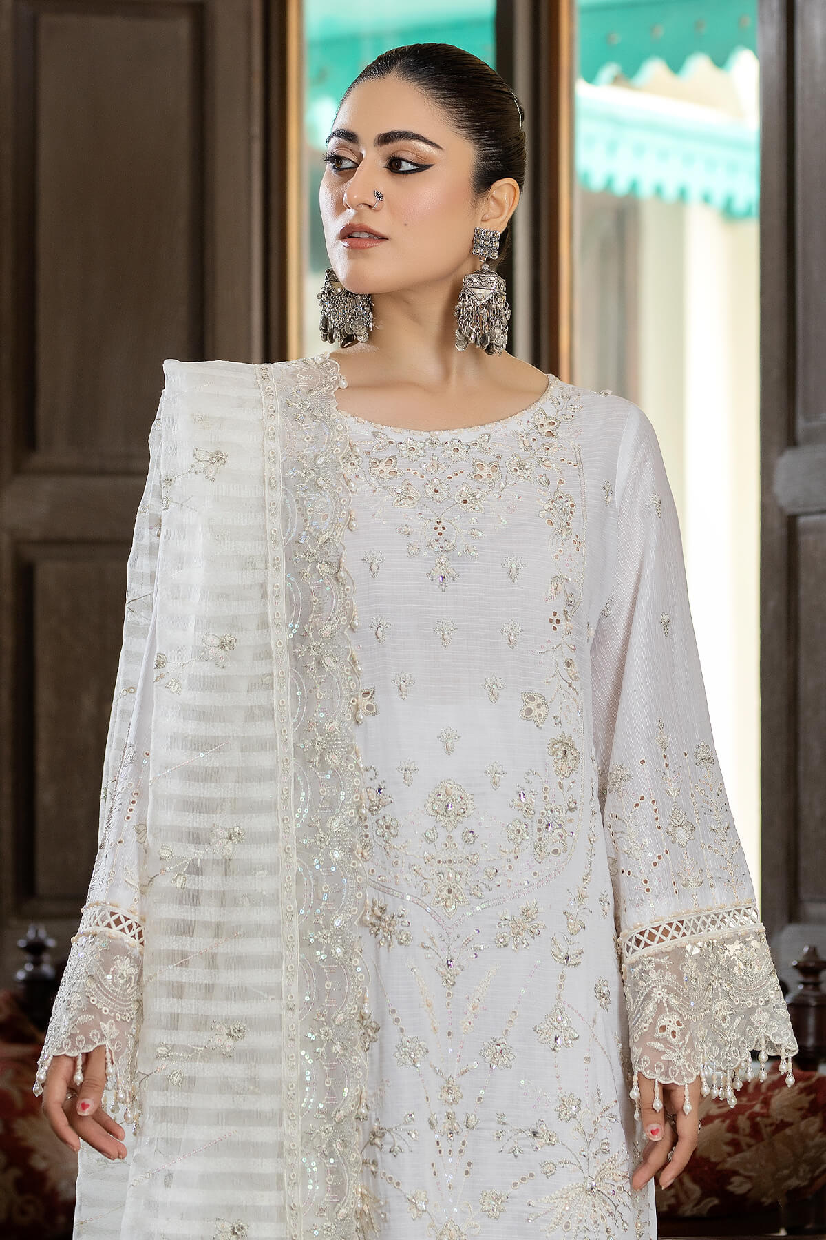 Raeesa Premium | Kimora Lawn Collection | Kimora | HL-18 Marwa - by - Libasekhas UK - Registered Vendor of : Raeesa Premium - 100% Original Designer Dresss