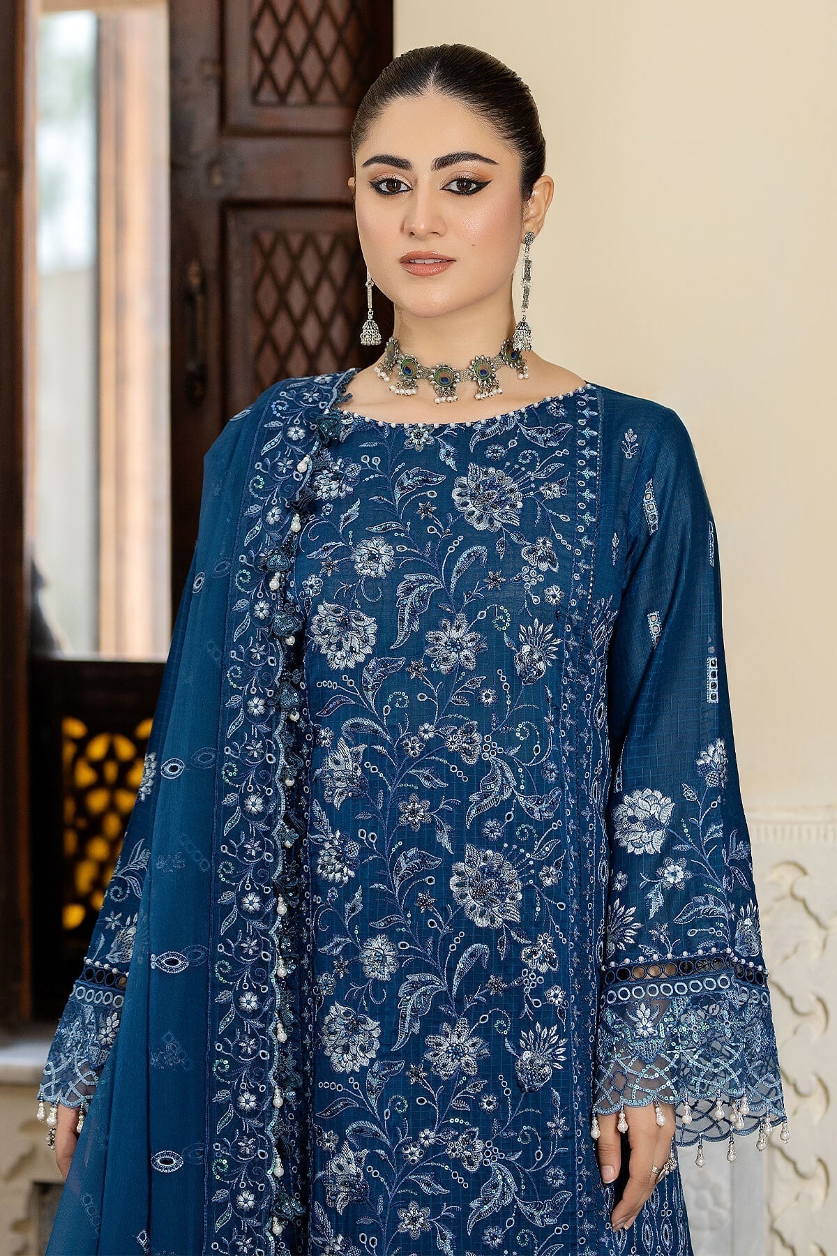 Raeesa Premium | Kimora Lawn Collection | Kimora | HL-19 Farheen - by - Libasekhas UK - Registered Vendor of : Raeesa Premium - 100% Original Designer Dresss