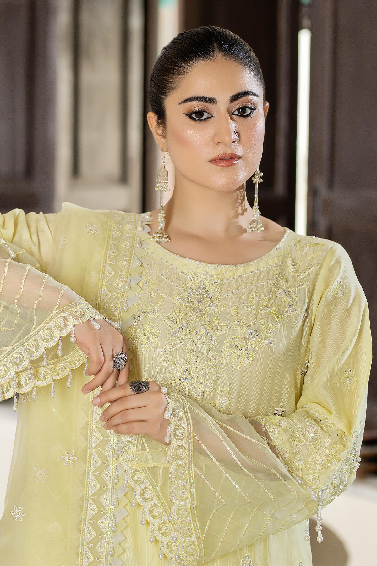 Raeesa Premium | Kimora Lawn Collection | Kimora | HL-20 Sunbul - by - Libasekhas UK - Registered Vendor of : Raeesa Premium - 100% Original Designer Dresss
