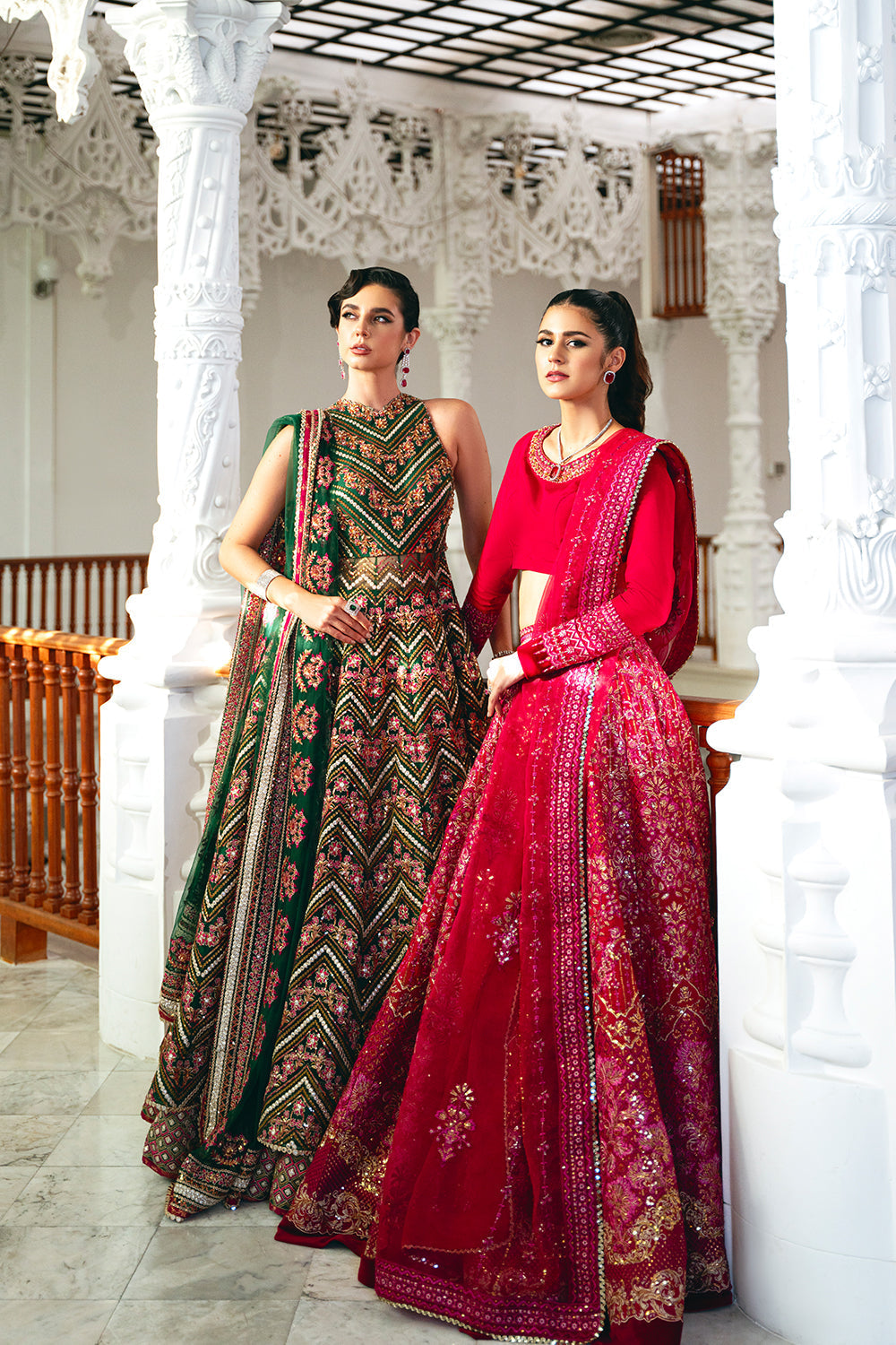 Saira Rizwan | Naqsh Festive | SRN24-04 Sharmas - by - Libasekhas UK - Registered Vendor of : Saira Rizwan - 100% Original Designer Dresss