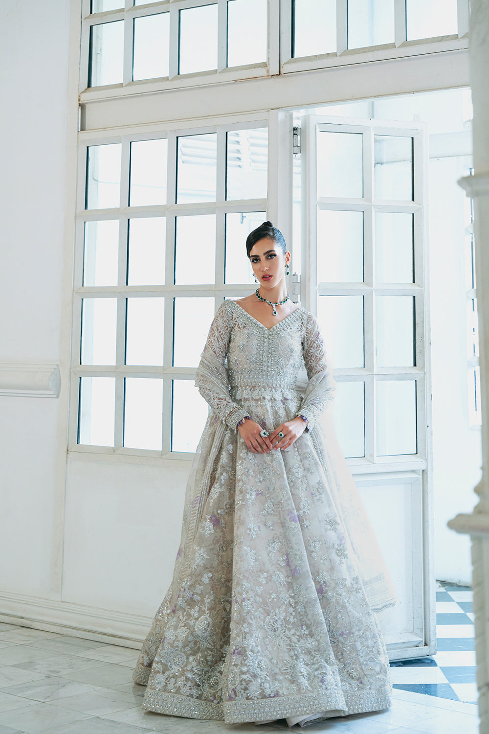 Saira Rizwan | Naqsh Festive | SRN24-01  Daphne - by - Libasekhas UK - Registered Vendor of : Saira Rizwan - 100% Original Designer Dresss