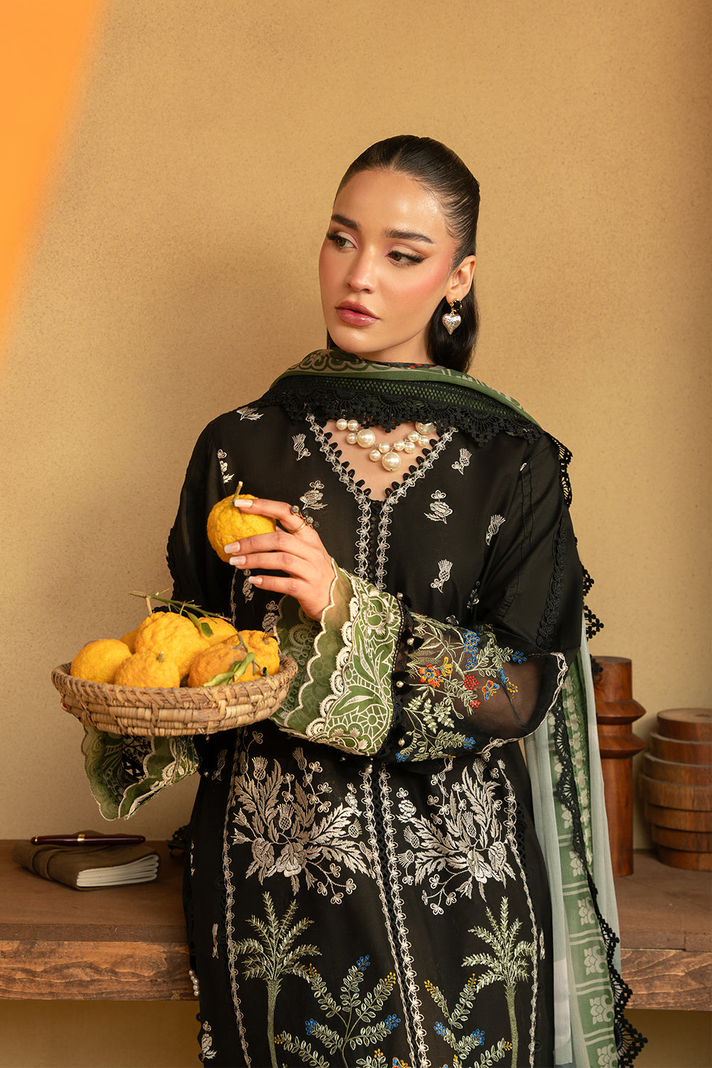 Saira Rizwan | Luxury Lawn 25 | MARY-SRL25-07 - by - Libasekhas UK - Registered Vendor of : Saira Rizwan - 100% Original Designer Dresss