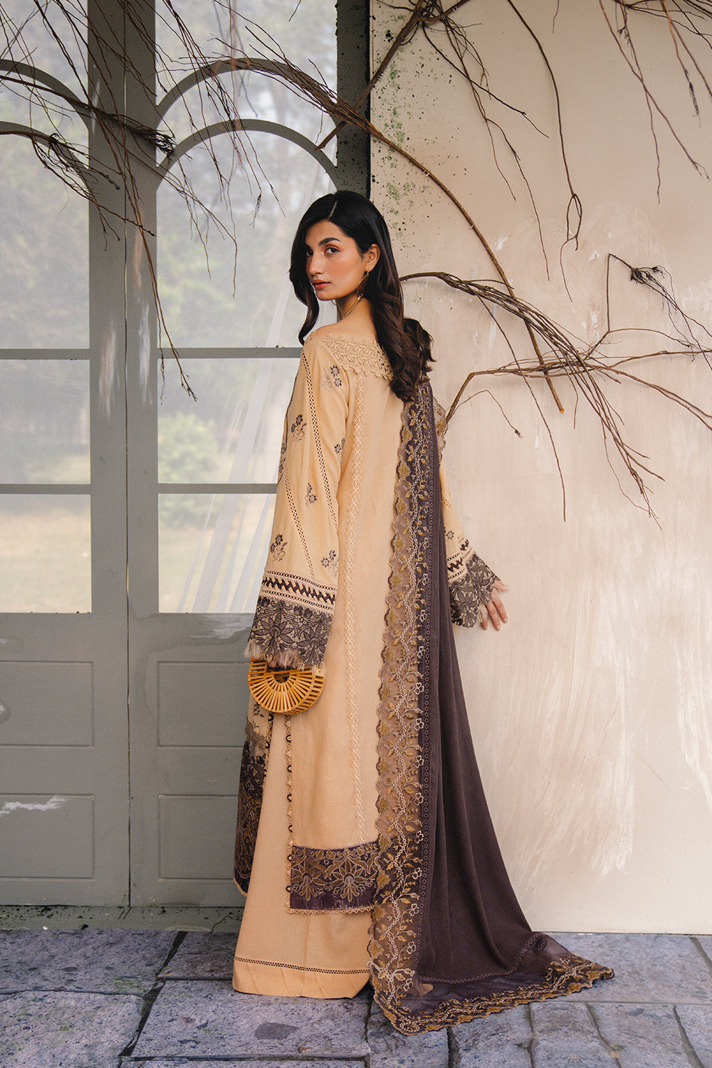 Saira Rizwan | Winter 2024 | NERIA-SRW24-07 - by - Libasekhas UK - Registered Vendor of : Saira Rizwan - 100% Original Designer Dresss