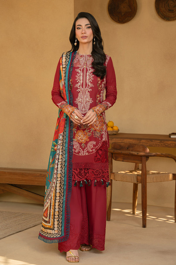 Saira Rizwan | Luxury Lawn 25 | MANON-SRL25-02 - by - Libasekhas UK - Registered Vendor of : Saira Rizwan - 100% Original Designer Dresss