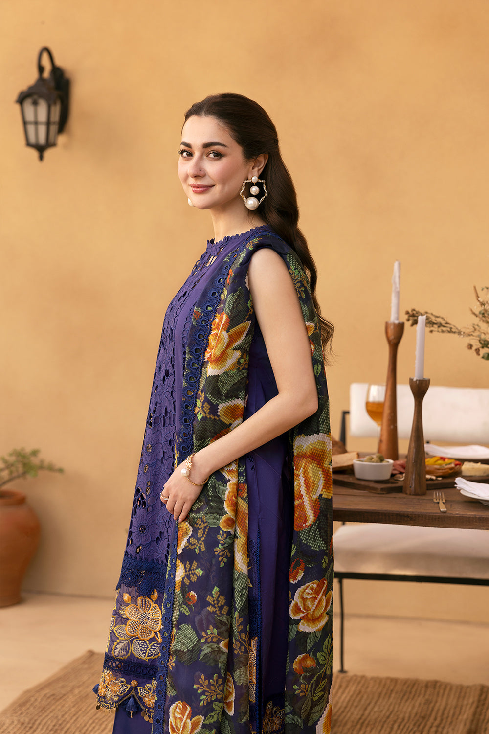 Saira Rizwan | Luxury Lawn 25 | AIMEE-SRL25-01 - by - Libasekhas UK - Registered Vendor of : Saira Rizwan - 100% Original Designer Dresss