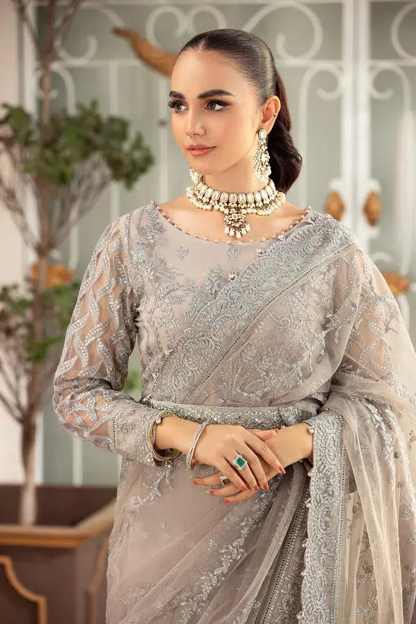 House of Nawab | Gul Mira Luxury Collection 23 | Hesan - by - Libasekhas UK - Registered Vendor of : House of Nawab - 100% Original Designer Dresss