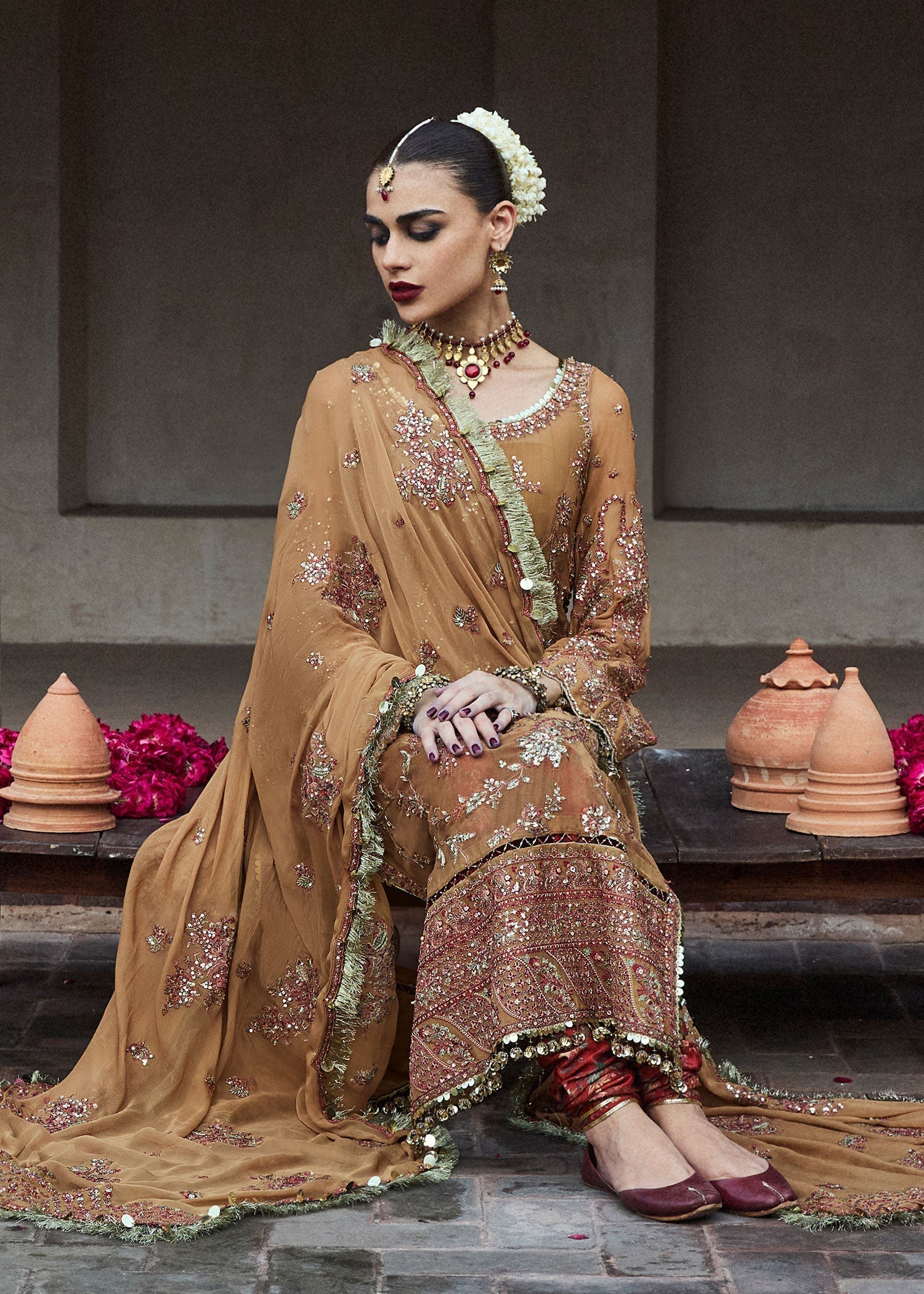 Hussain Rehar | Festive Formals 24 | Talai - by - Libasekhas UK - Registered Vendor of : Hussain Rehar - 100% Original Designer Dresss