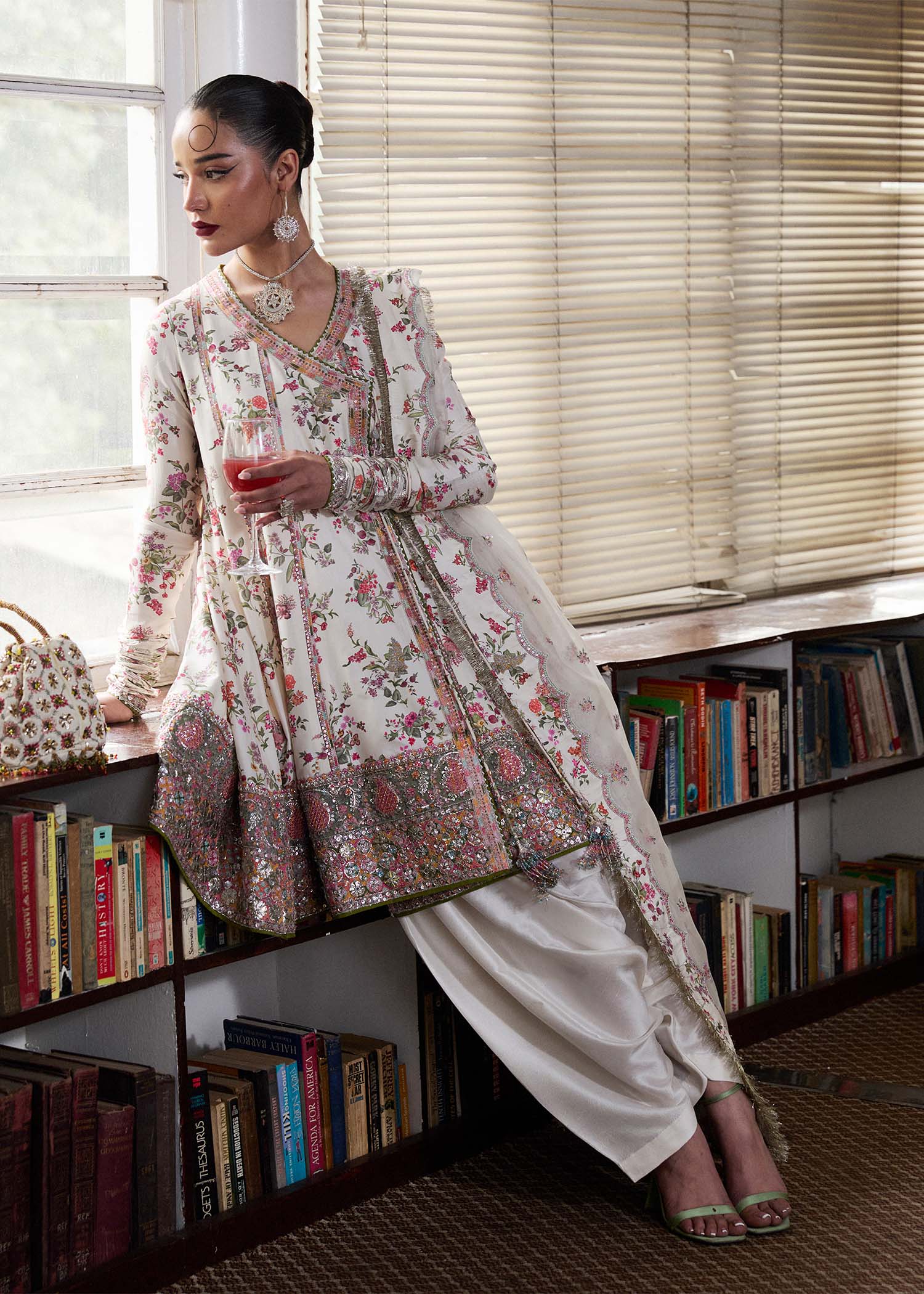 Hussain Rehar | SS Luxury Pret 25 | Inara - by - Libasekhas UK - Registered Vendor of : Hussain Rehar - 100% Original Designer Dresss