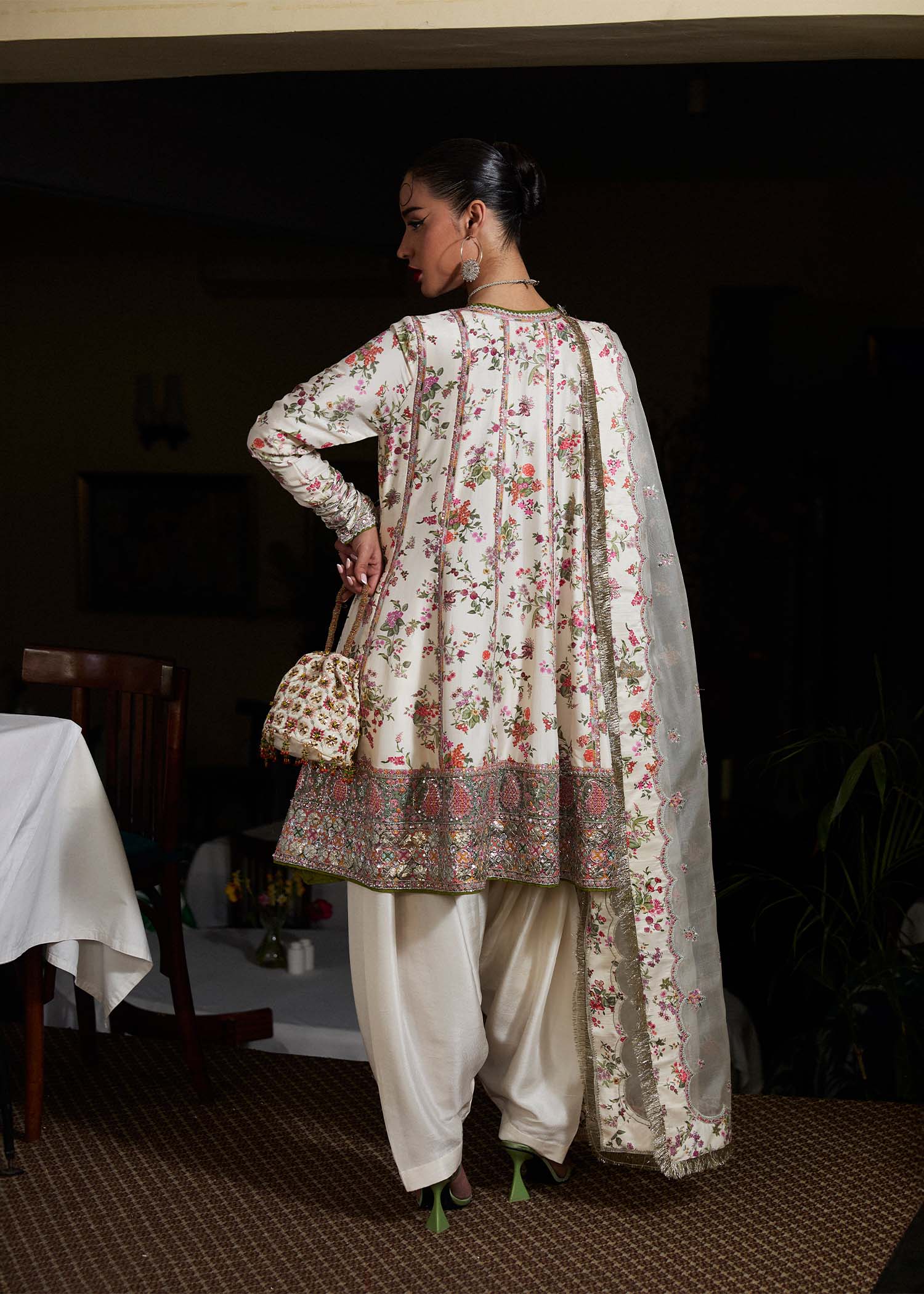 Hussain Rehar | SS Luxury Pret 25 | Inara - by - Libasekhas UK - Registered Vendor of : Hussain Rehar - 100% Original Designer Dresss